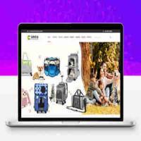 响应式宠物装备用品网站模板