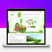 响应式水果蔬菜果蔬网站模板