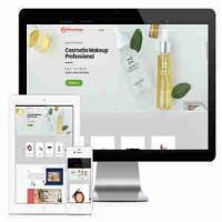 响应式美妆美容化妆品外贸企业网站模板