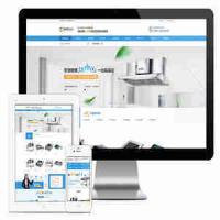 营销型油烟空气净化器商用电磁炉电器网站模板