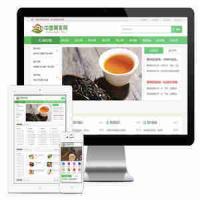 响应式茶叶新闻资讯网站模板