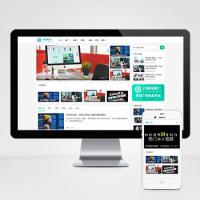 (自适应手机端)PBOOTCMS自媒体运营培训教程类网站模板 html5个人博客网站源码